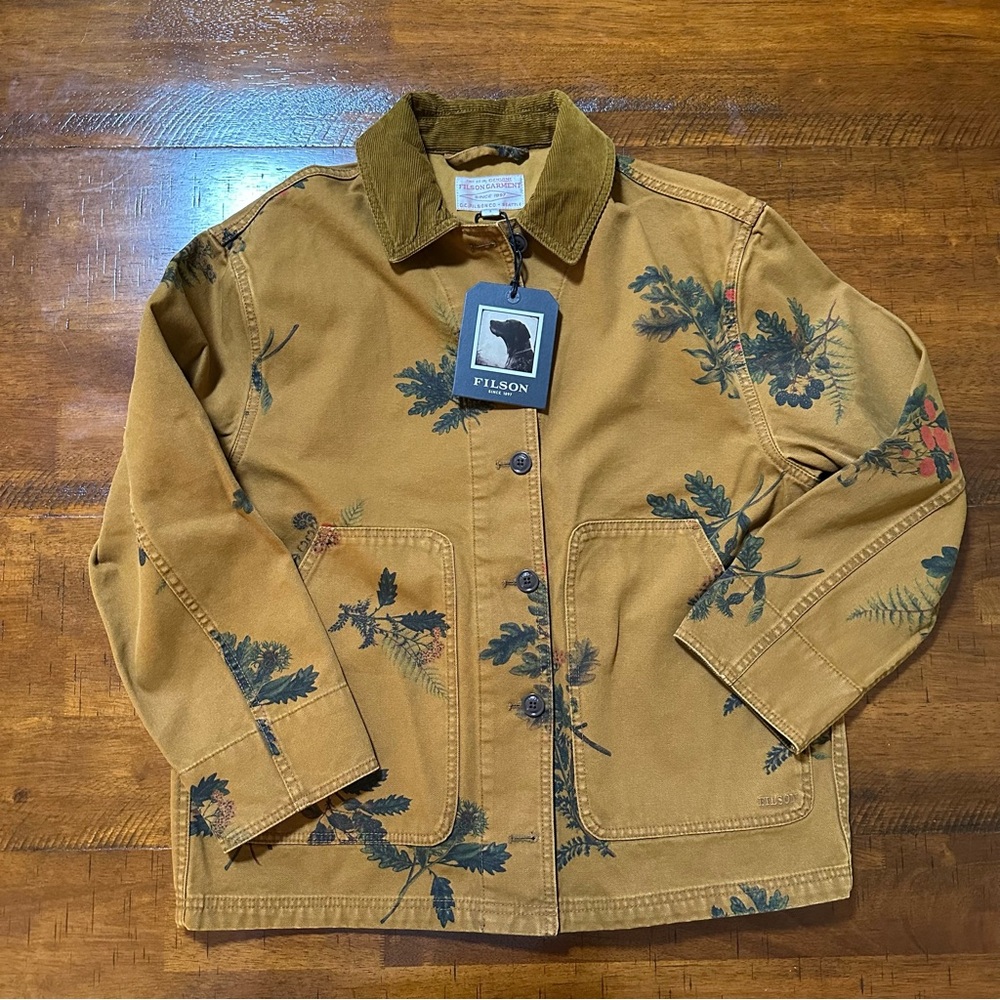 Filson Women’s Canvas Barn Coat – Botanical Flower ❀ Size S | NWT - Picture 8 of 11